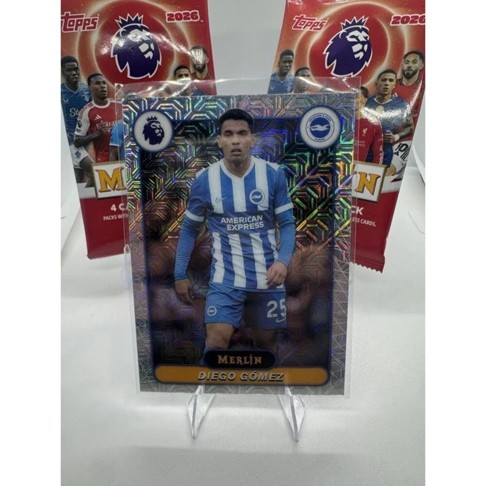 2026 Topps Merlin Premier League #45 Diego Gómez, Brighton & Hove Albion Mojo